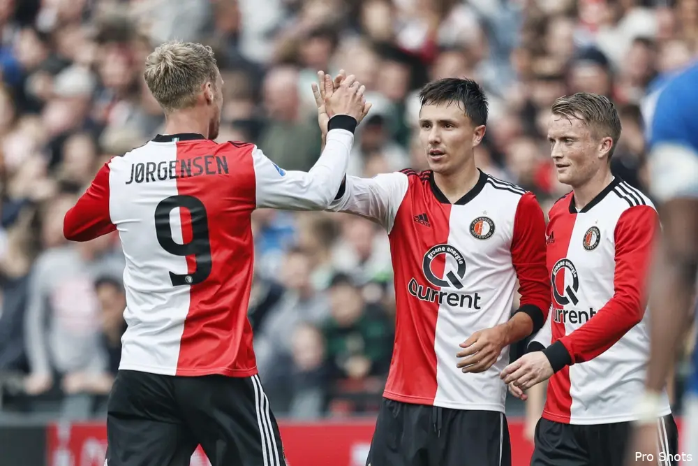 Goede eerste helft helpt Feyenoord langs PEC Zwolle