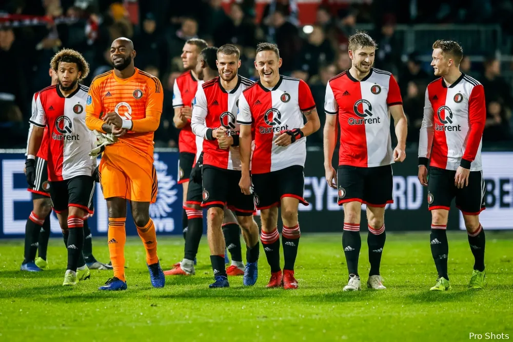 Vermoedelijke opstelling: Van Persie, Bijlow en Clasie