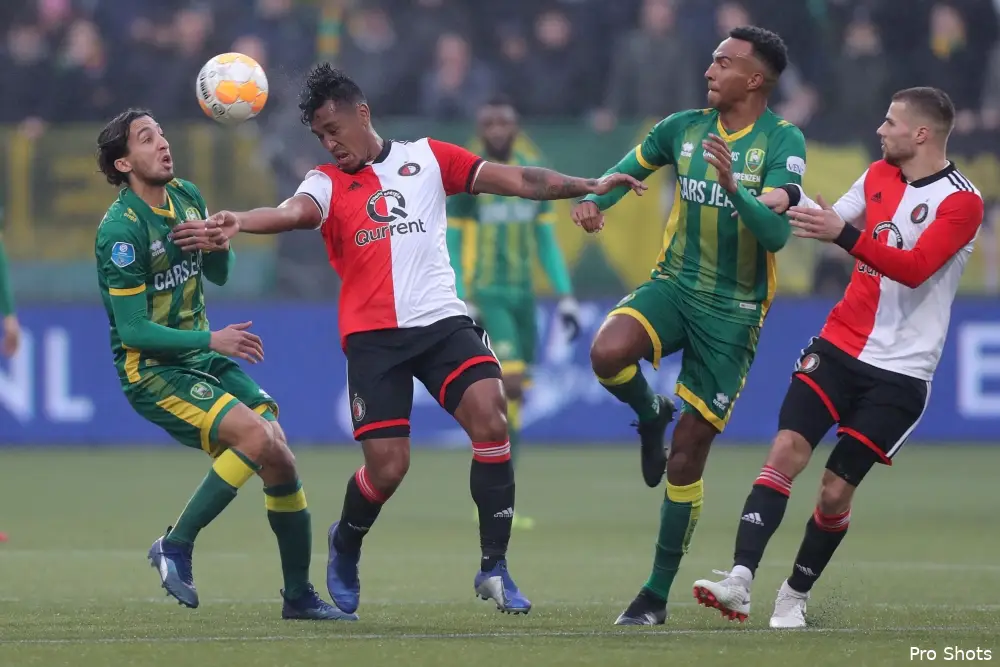 Eredivisie: Feyenoord met grote achterstand de winterstop in