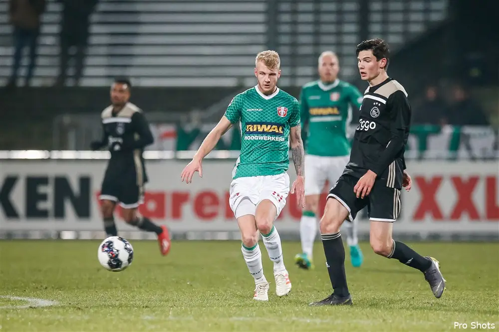 Schuurman scoort tijdens debuut tegen Jong Ajax