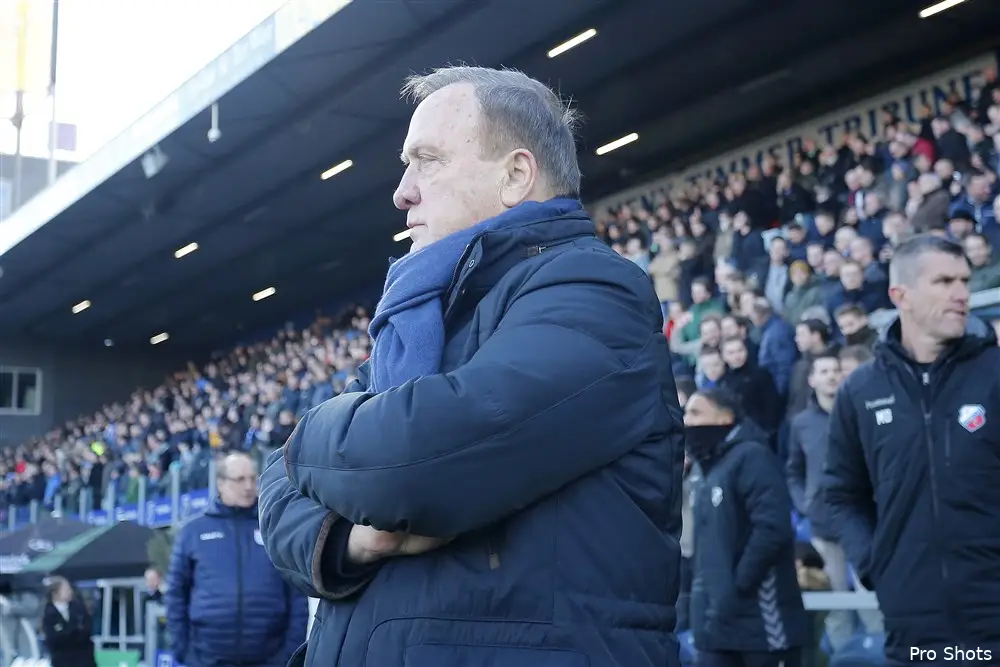 Advocaat langer bij Feyenoord? ''Ben nu met Cambuur uit bezig''