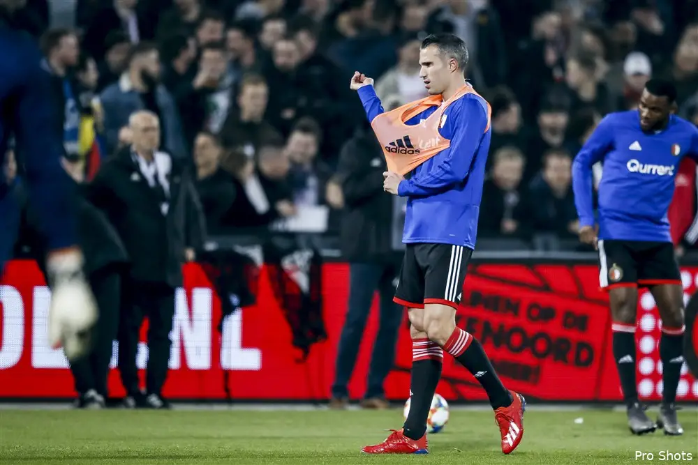 Van Persie ontbreekt op training van Feyenoord