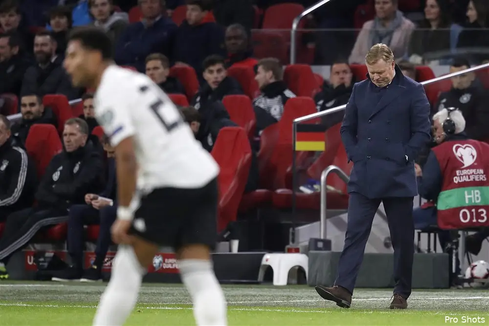 Oranje zonder Feyenoorders onderuit tegen Duitsland