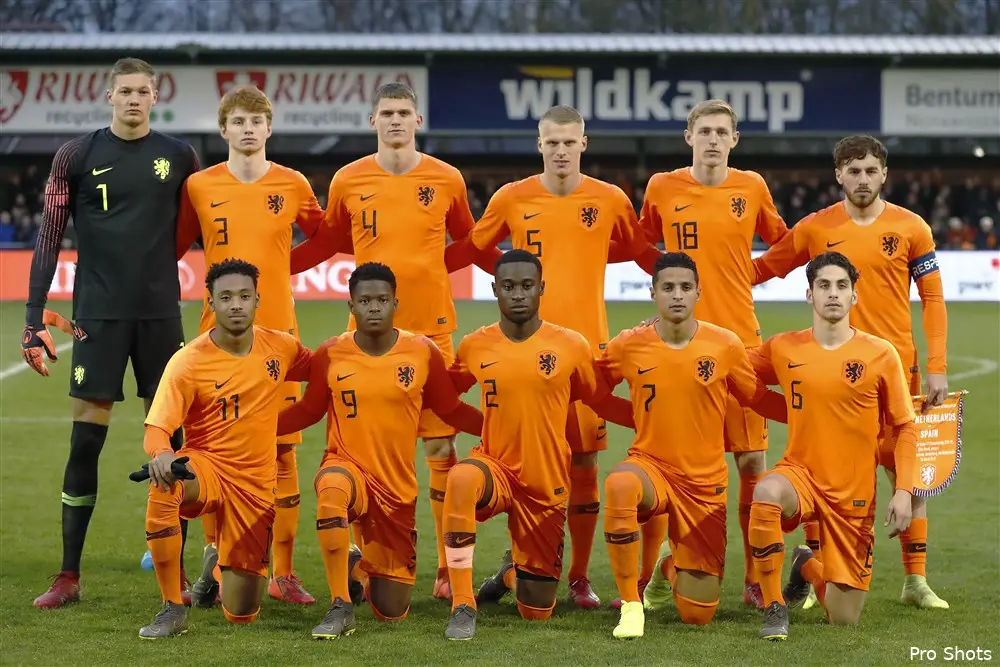 Burger, Geertruida en Kokcu verliezen met Oranje O/19