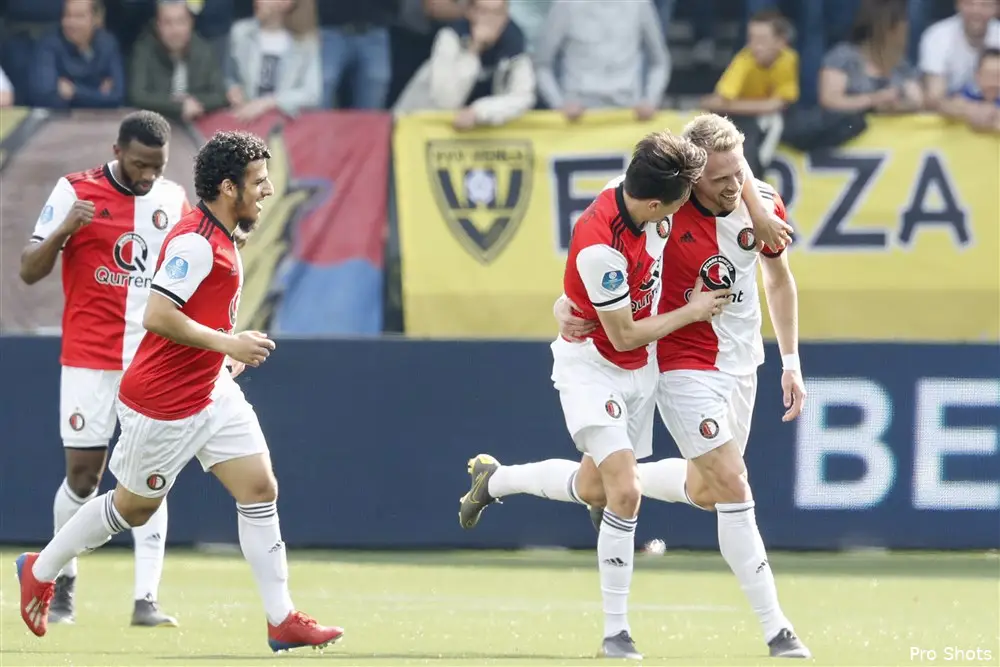 Feyenoord wint in Venlo en herovert plek drie