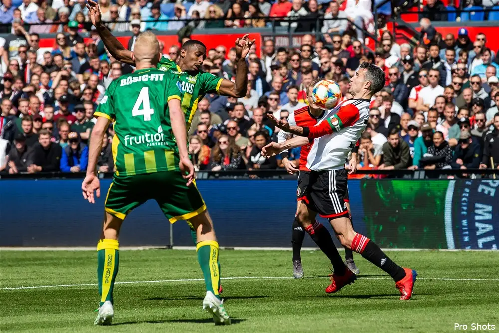 Feyenoord verliest van ADO Den Haag in De Kuip