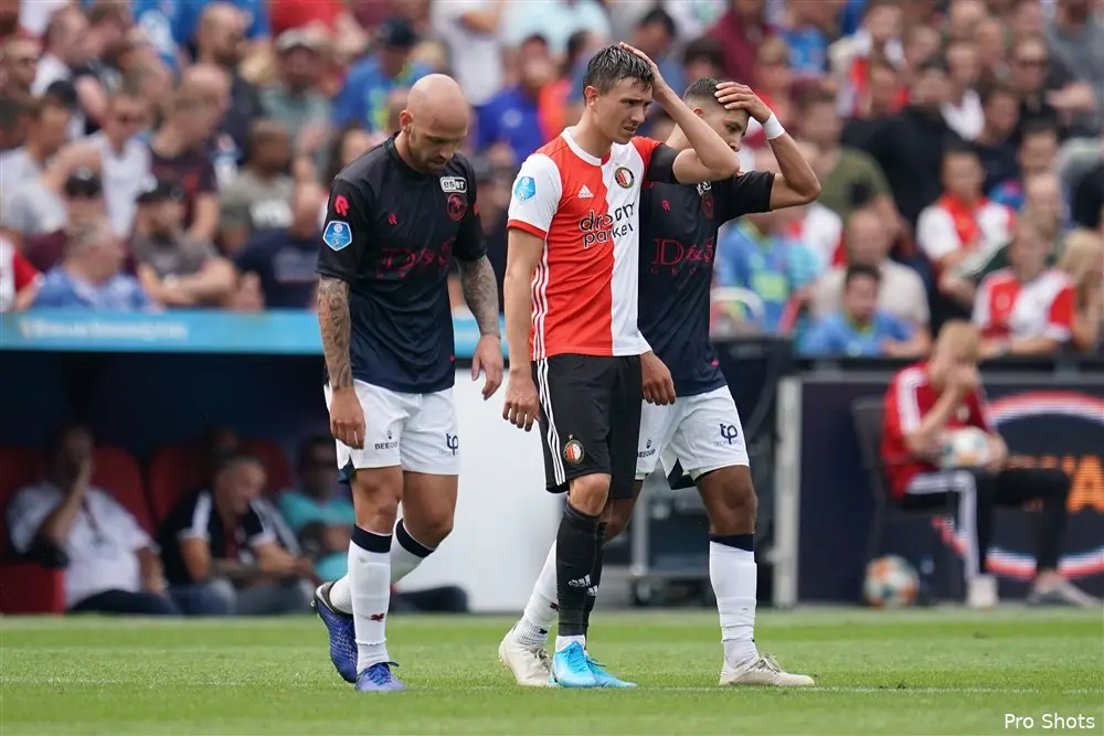 Feyenoord speelt in slotfase gelijk tegen Sparta