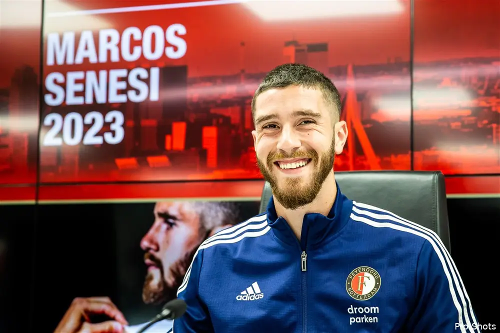 Done deal: Marcos Senesi is Feyenoorder