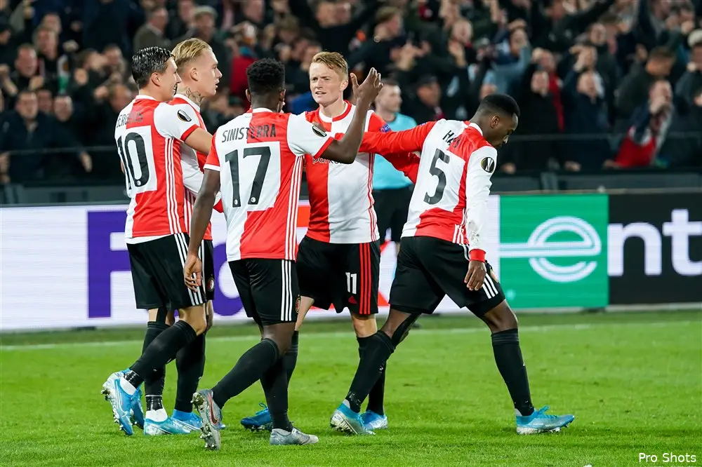 Europa League: Feyenoord aan kop in Groep G