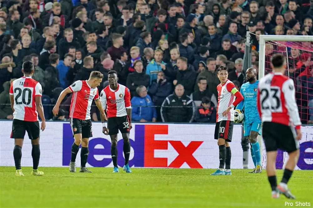 Feyenoord speelt teleurstellend gelijk tegen Young Boys