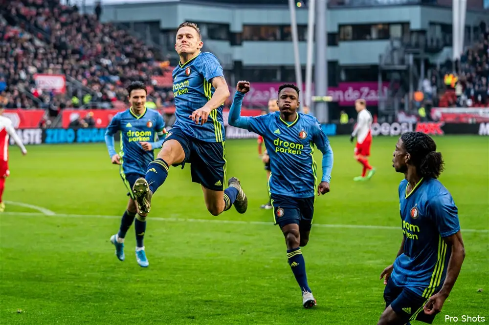 Feyenoord sluit jaar af met winst bij FC Utrecht