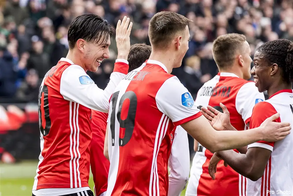 Feyenoord rekent in eerste helft af met Willem II
