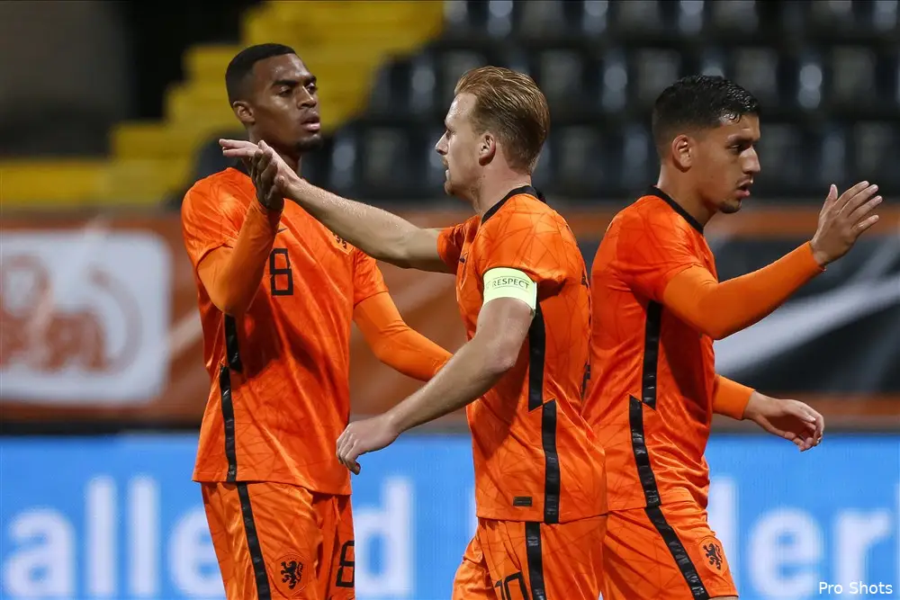 Jong Oranje verzekerd van EK na monsterzege op Cyprus