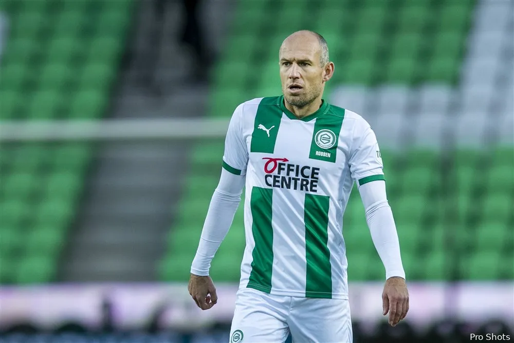 Robben ook niet inzetbaar tegen Feyenoord