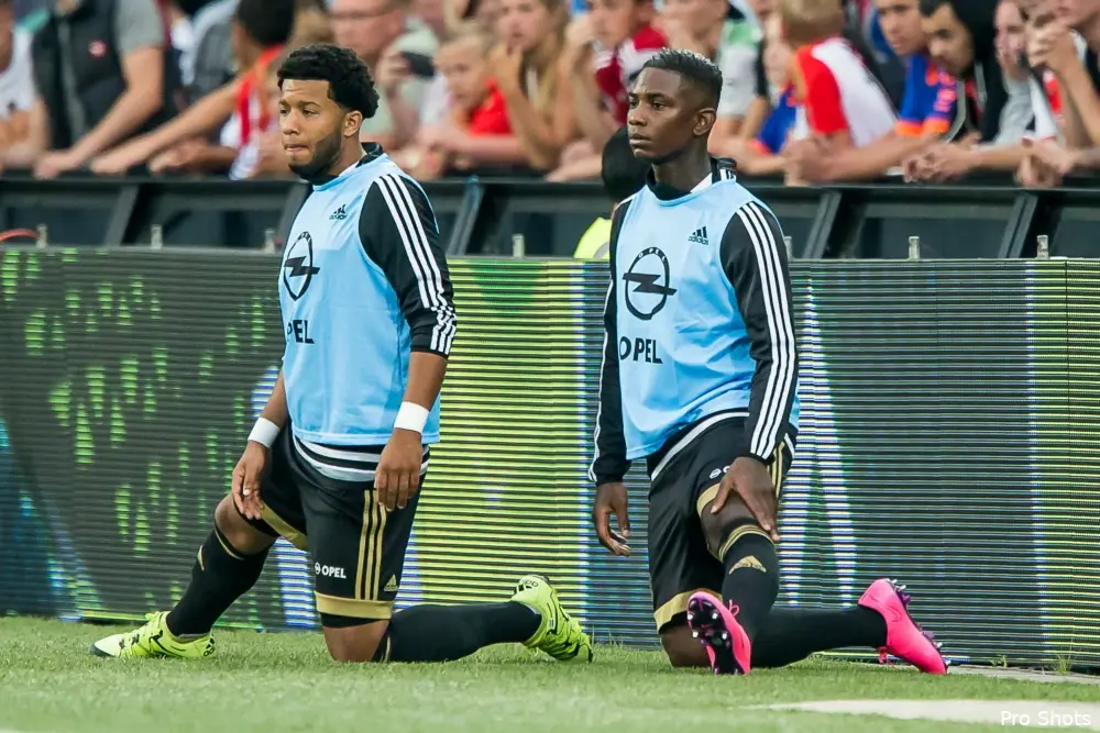 Beloften winnen door goals van Vilhena, Kramer en Elia