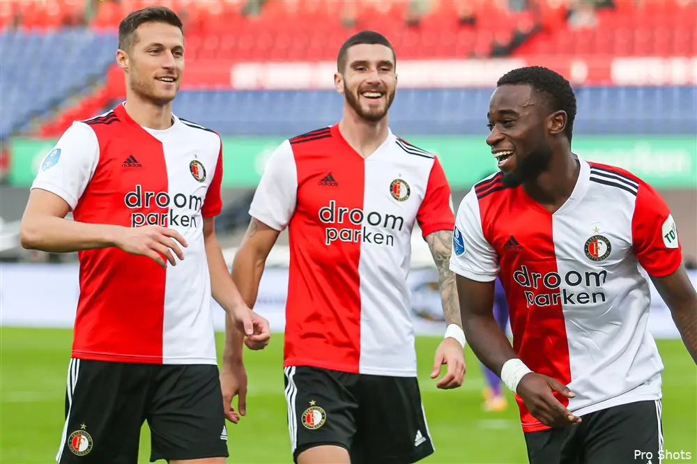 Geertruida en Berghuis helpen Feyenoord langs Groningen