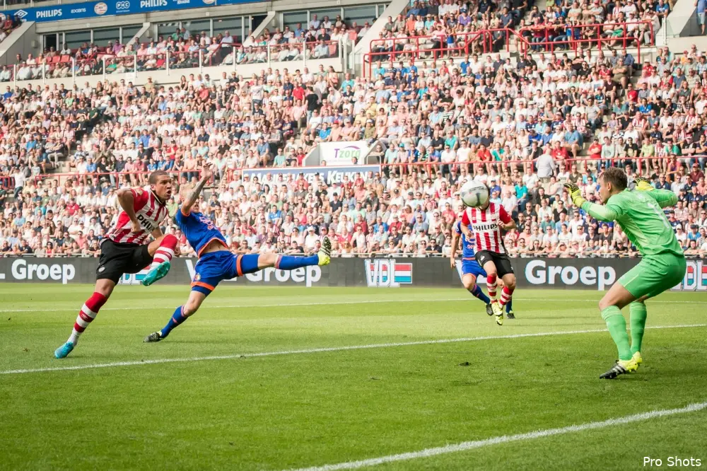 Vroege voorsprong levert Feyenoord niets op tegen PSV