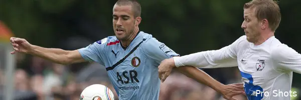 Dani Fernandez verlaat training na botsing met Lamprou