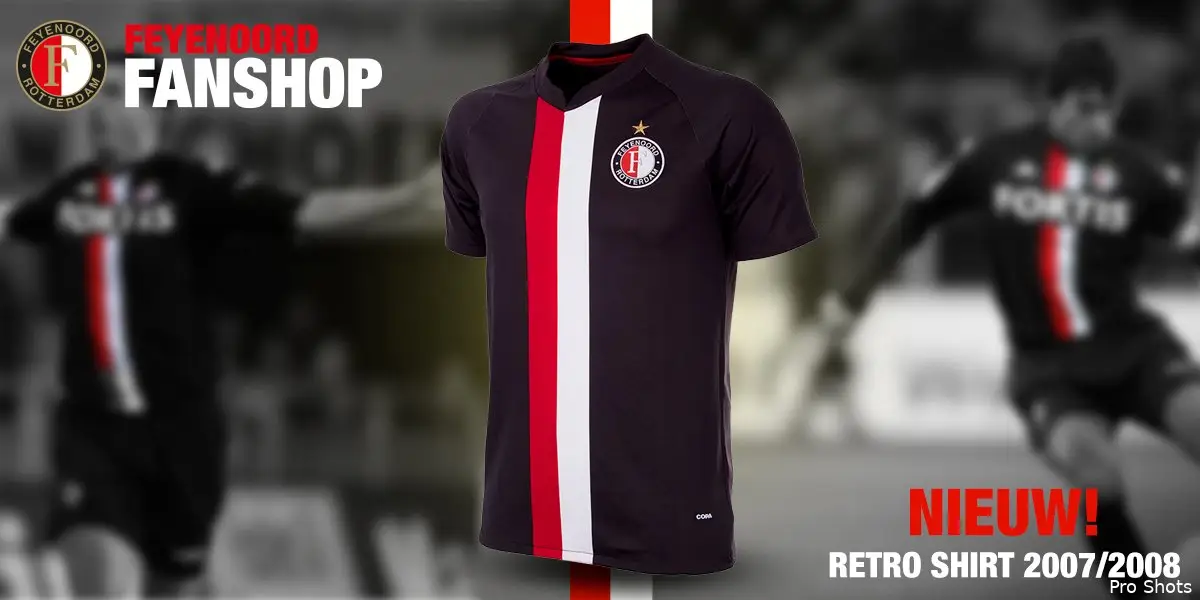 Feyenoord Fanshop presenteert Retro shirt 2007-2008
