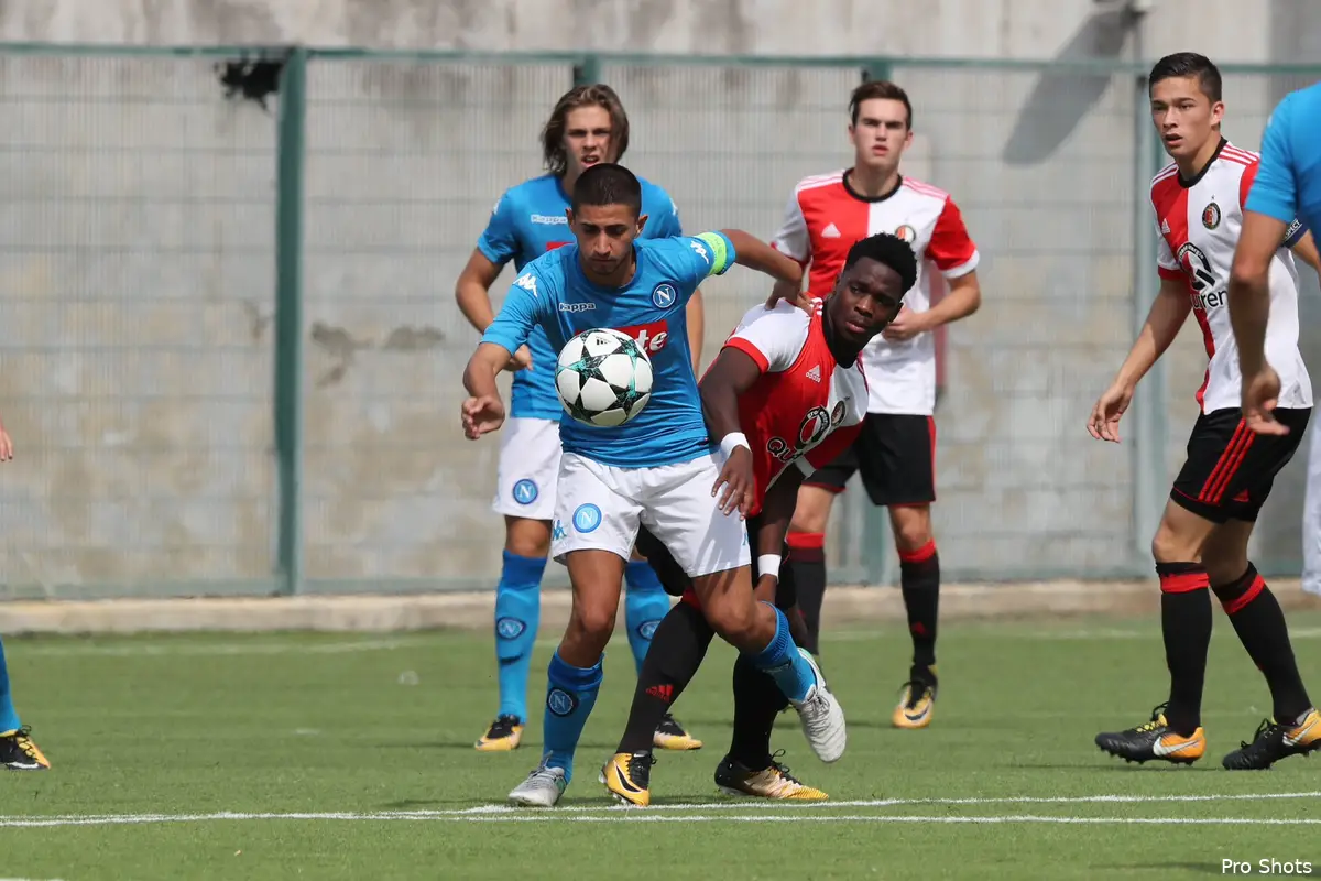 Feyenoord O19 knokt zich knap terug tegen Napoli
