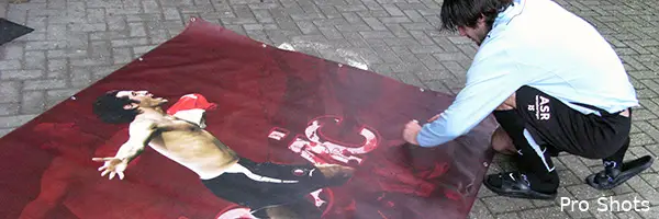 Je eigen spandoek, makkelijker kunnen wij het niet maken!
