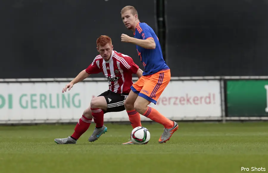 Gustafson maakt eerste minuten in trainingsduel