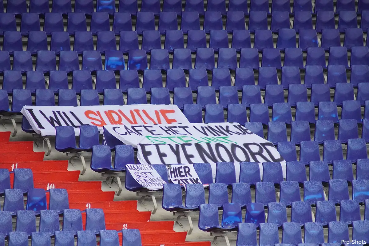 Al ruim 6000 stoelen in De Kuip 'verkocht' voor spandoekactie