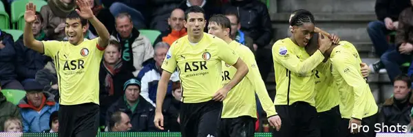 Feyenoord wint in Groningen door late treffer Vlaar