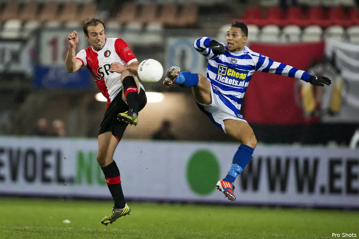Feyenoord neemt pas na rust afstand van Xerxes