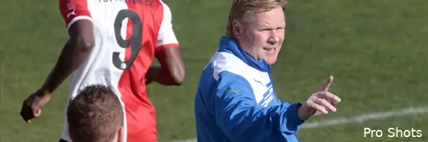 Koeman: 'Complimenten voor de jeugdspelers'