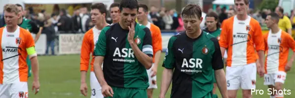 Feyenoord wint met 1-5 bij vv Alblasserdam