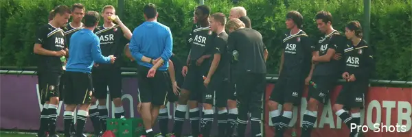 Feyenoord onder 19 heer en meester tegen PSV A1