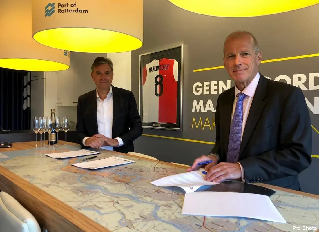 Feyenoord en Havenbedrijf Rotterdam verlengen samenwerking