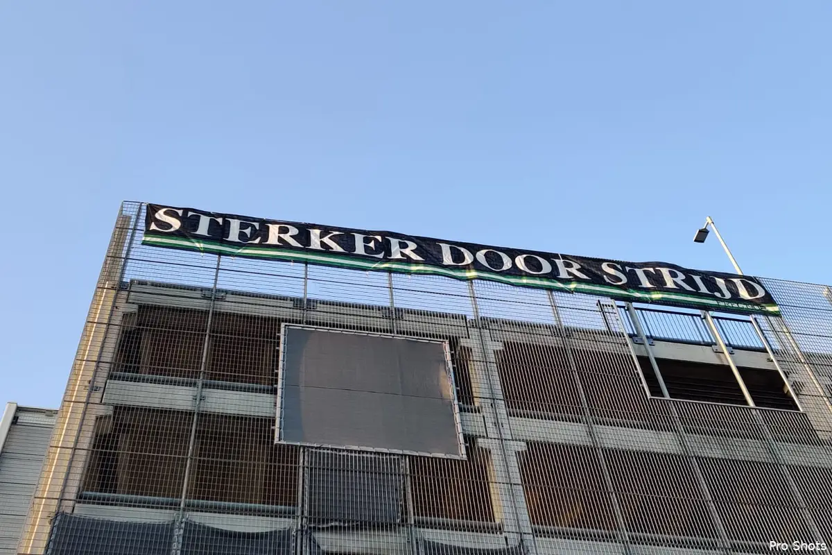 Feyenoordsupporters steken ziekenhuispersoneel hart onder de riem