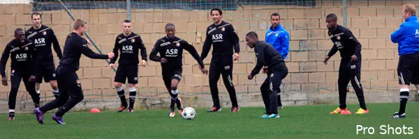 Spelhervattingen centraal tijdens afsluitende training