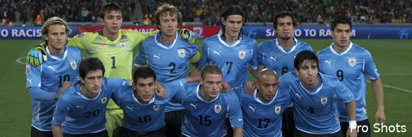 Uruguay met geluk volgende tegenstander Oranje