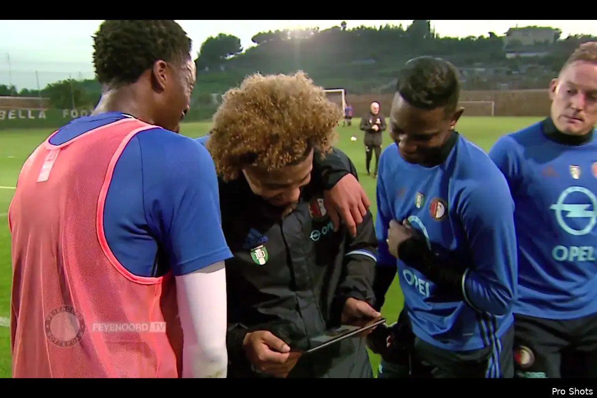 Vilhena werd verrast met een speciale videoboodschap
