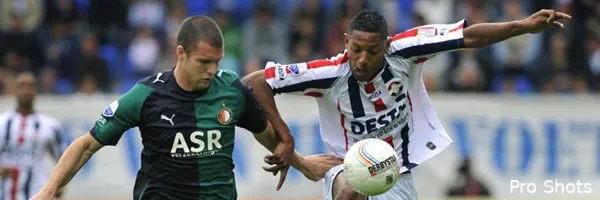 Zwaarbevochten zege voor Feyenoord in Tilburg