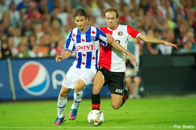 Feyenoord speelt gelijk tegen sc Heerenveen