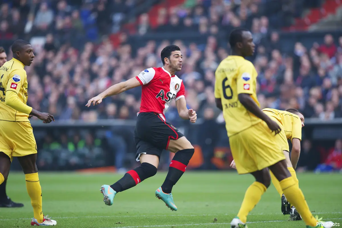Pellè ziet groei bij zichzelf en Feyenoord