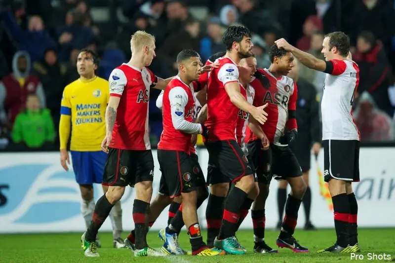 Feyenoord heeft geen moeite met RKC Waalwijk