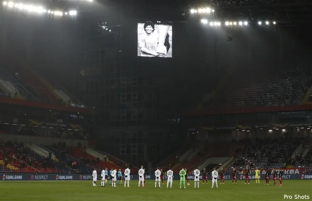 Ook in Nederland één minuut stilte voor Maradona