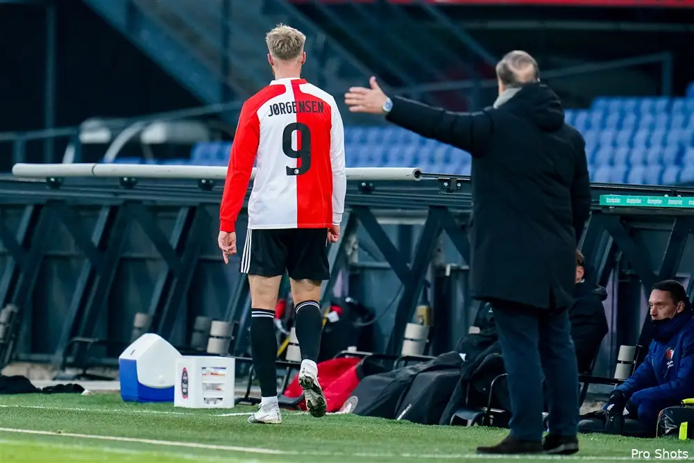 ''Jørgensen speelde heel matig, maar dan toch deze reactie''