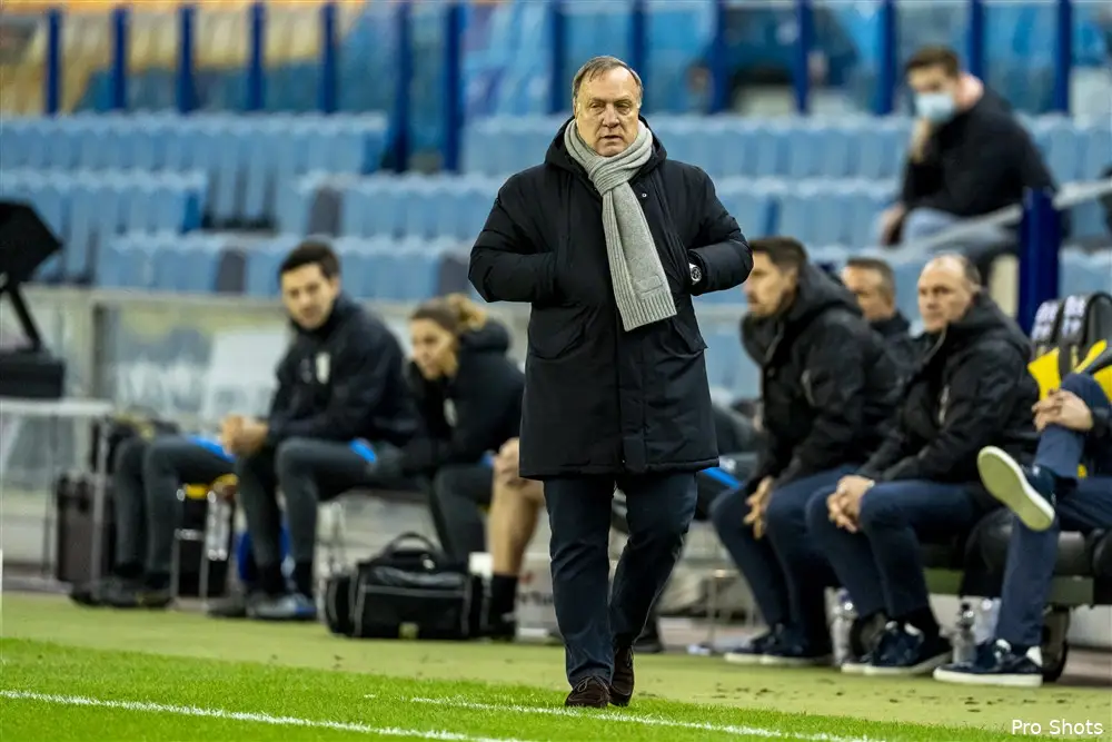 Advocaat: ''We hadden over de hele wedstrijd de controle''