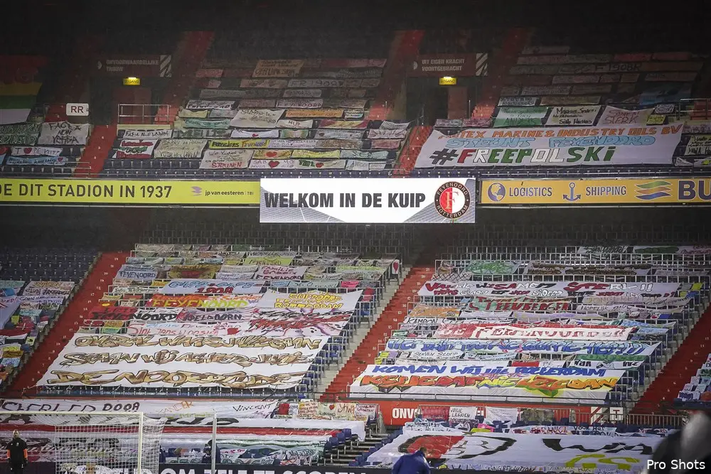 SV Ajax wil spandoeken tijdens bekerfinale in De Kuip weg hebben