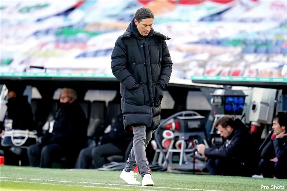 Schmidt: ''Feyenoord zeker in de race om de tweede plek''