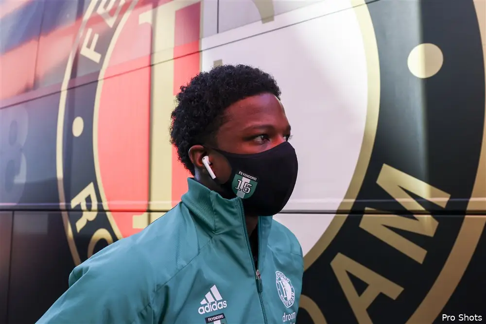 Malacia in Studio Feyenoord: ''Blij met mijn ontwikkeling''