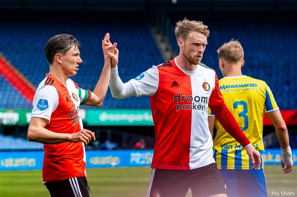Eredivisie: Feyenoord eindigt seizoen op 59 punten