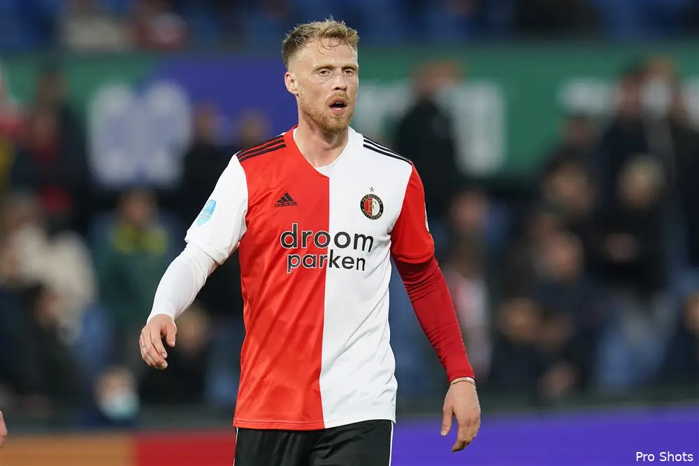Jørgensen: ''Ik ben erg gelukkig bij Feyenoord''