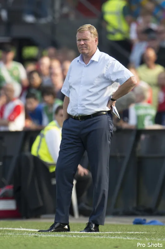 Koeman tevreden: \'Een gewone uitslag\'